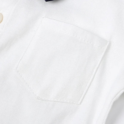 בגד גוף מכופתר עם פפיון- אביה