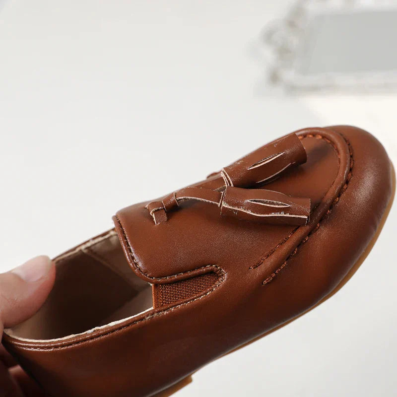 נעלי עור מוקסין- ג׳ייסון