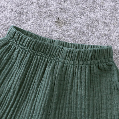 סט חולצה ומכנסיים קצרים-עילאי