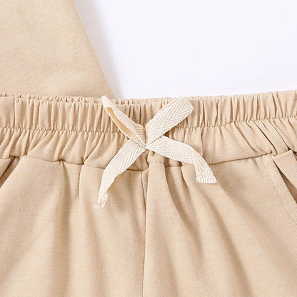 חליפת בד פשטן חולצה ומכנס-לירון